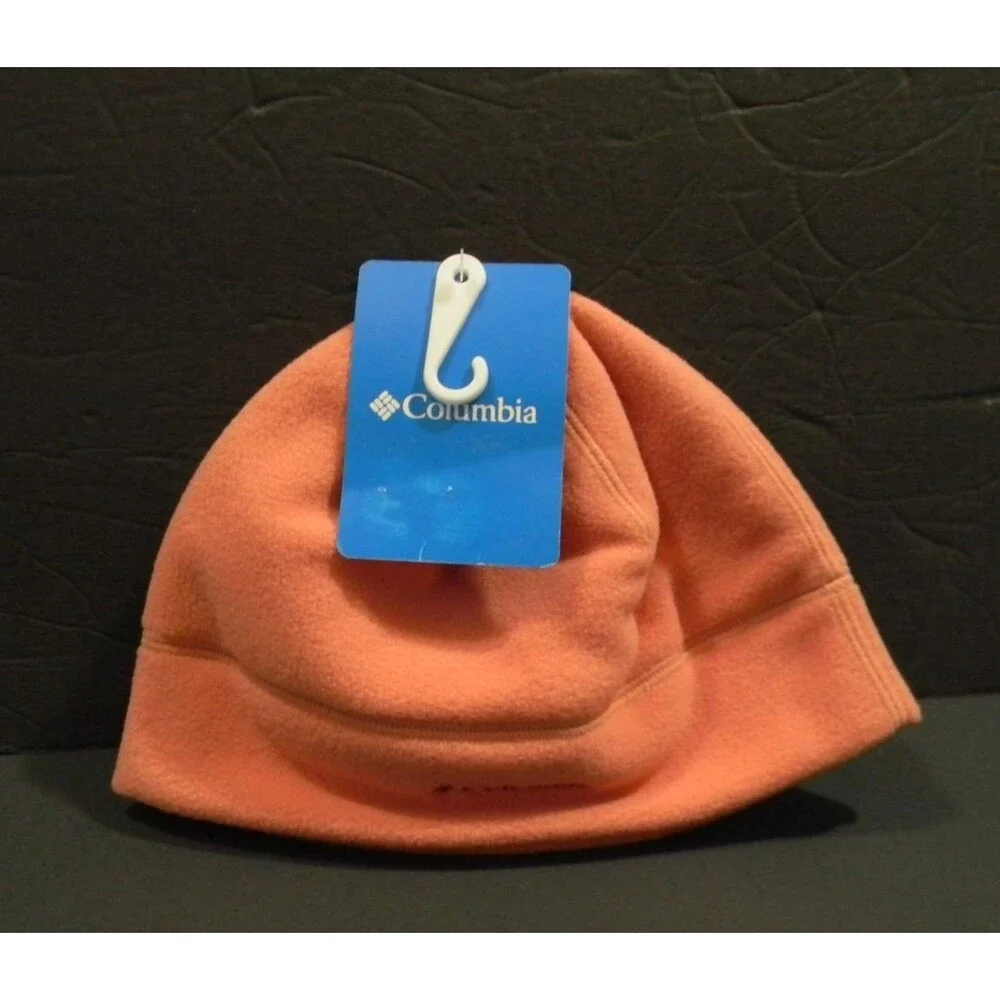 Columbia Youth Fleece Beanie Hat Size S/M Coral NWT